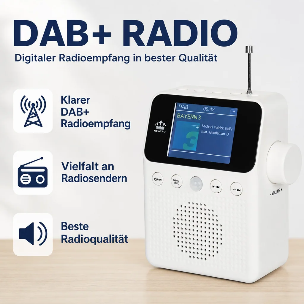 Steckdosen DAB+Radio
