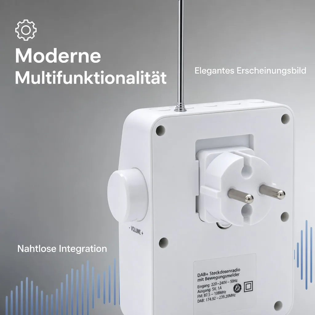 Steckdosen DAB+Radio