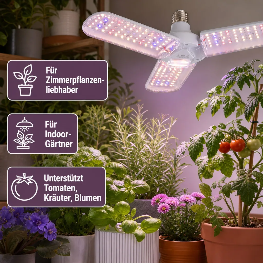36W Pflanzenlicht LED Leuchtmittel E27