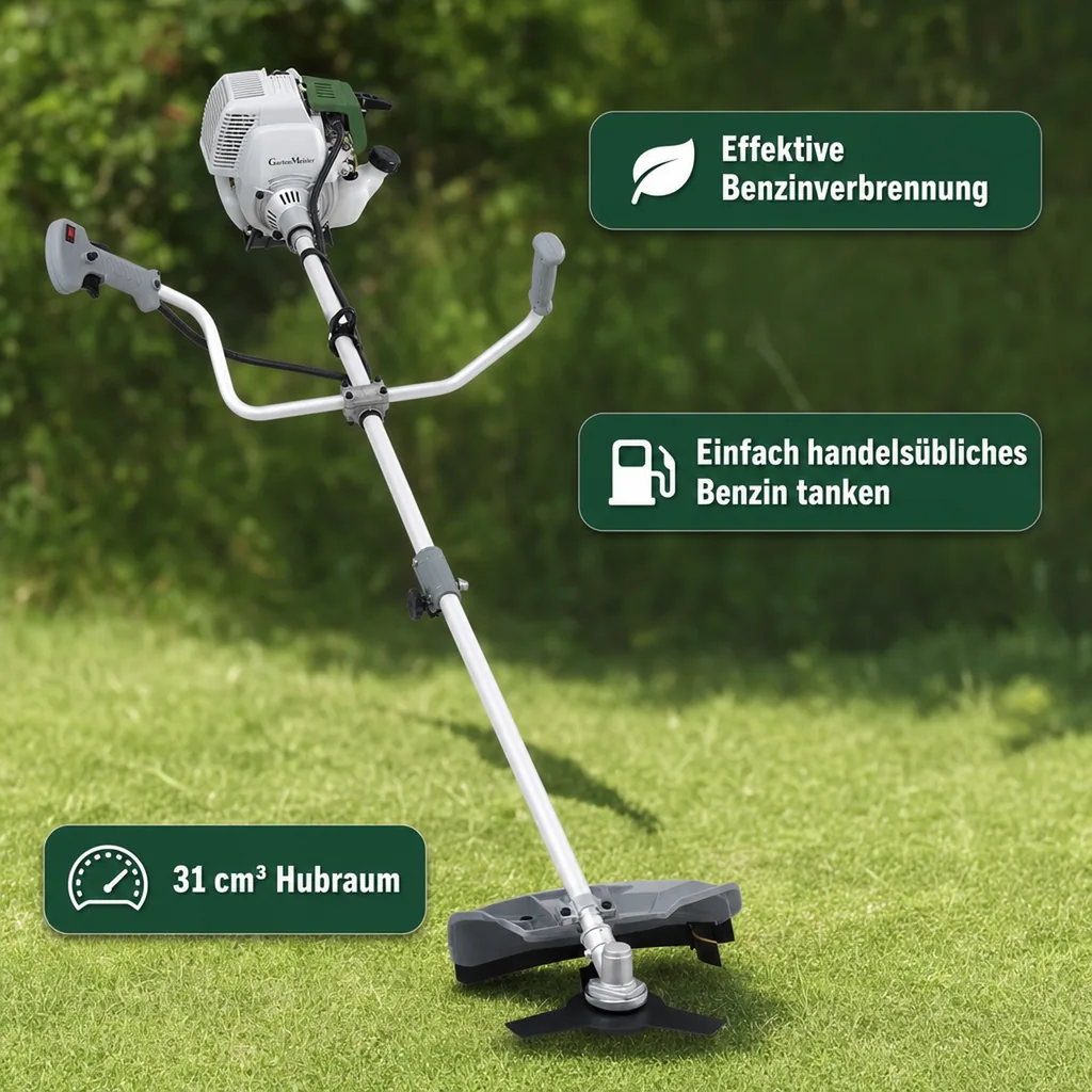 Benzin-Freischneider 4-Takt Motor GM 4T-700 Gartenmeister