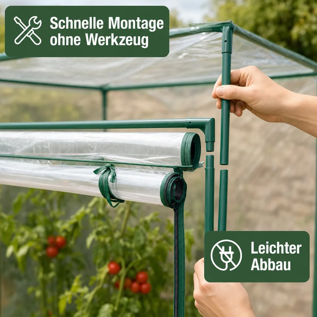Tomaten Gewächshaus