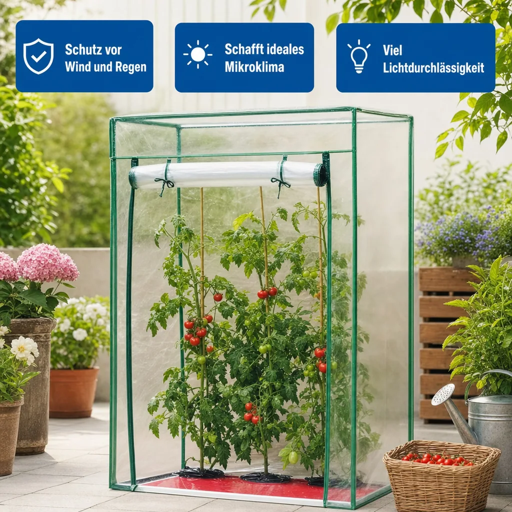Tomaten Gewächshaus