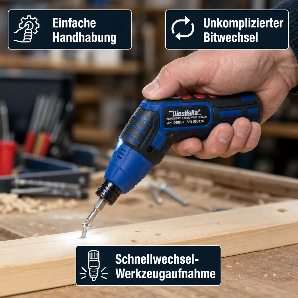 Akku Schraubendreher 3,6V X-Grip 2