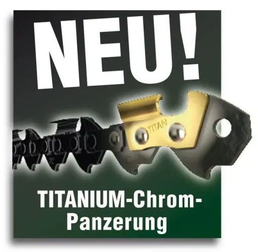 Sägekette "Titan" für 50 cm Schwert, 72 Gl. (1,5 mm), Teil. 0,325"