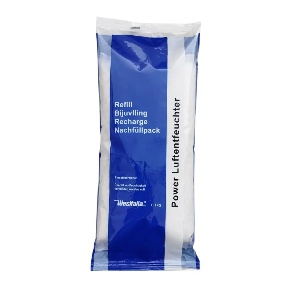 Raumentfeuchter MEGA BOX inkl. 3 x 1 kg Luftentfeuchter Granulat im Vliesbeutel