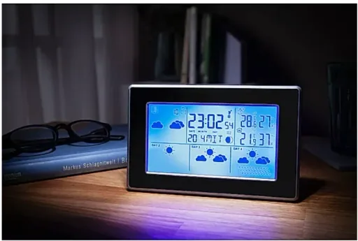 Funk-Wetterstation mit 4 Tage Vorhersage