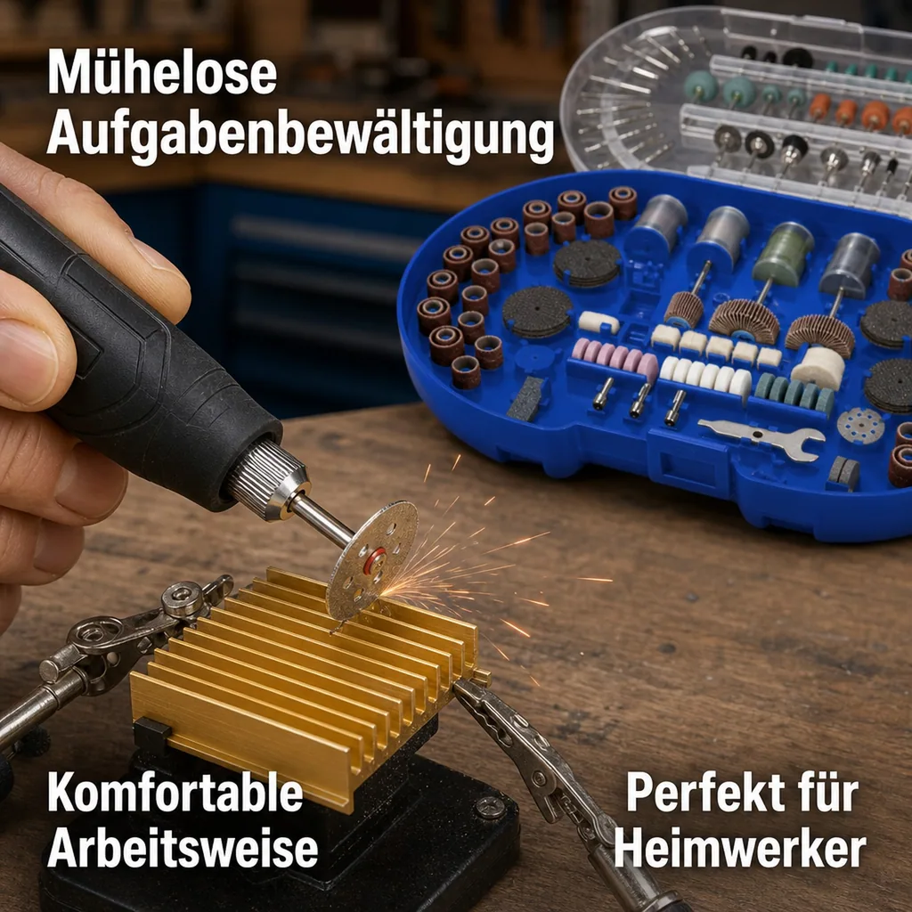Universal Schleif- Trenn- Polierset 278 tlg.