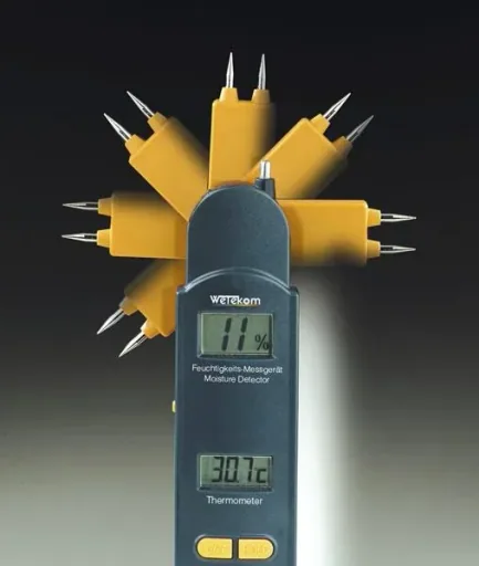 Feuchtigkeitsmesser 0-60% /Thermometer -10 bis +50°C