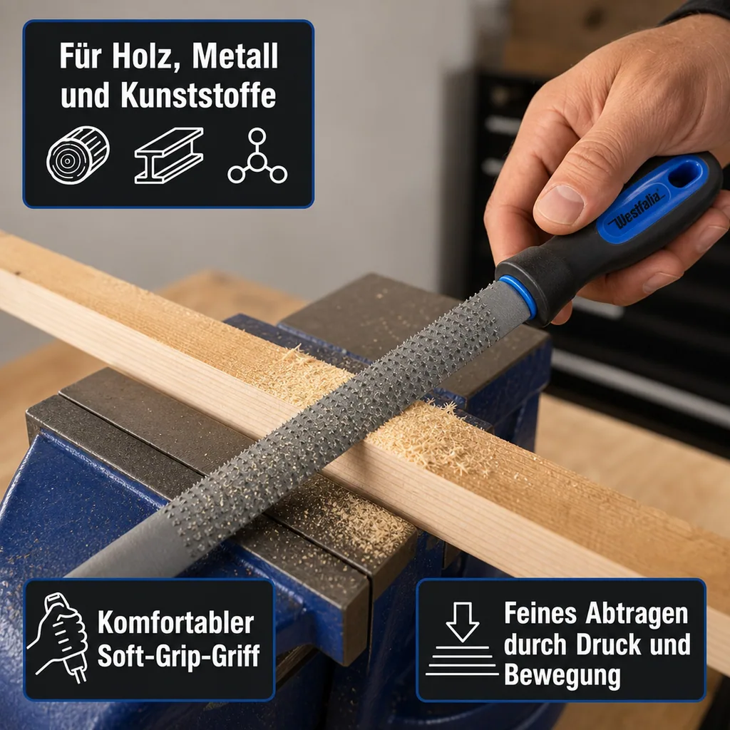 Feilen- und Raspel-Set, 8-teilig