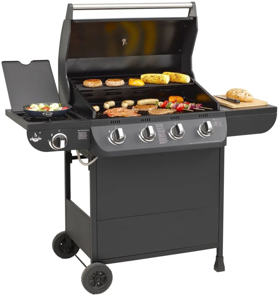 Gasgrill "Columbus" 4+1 Brenner