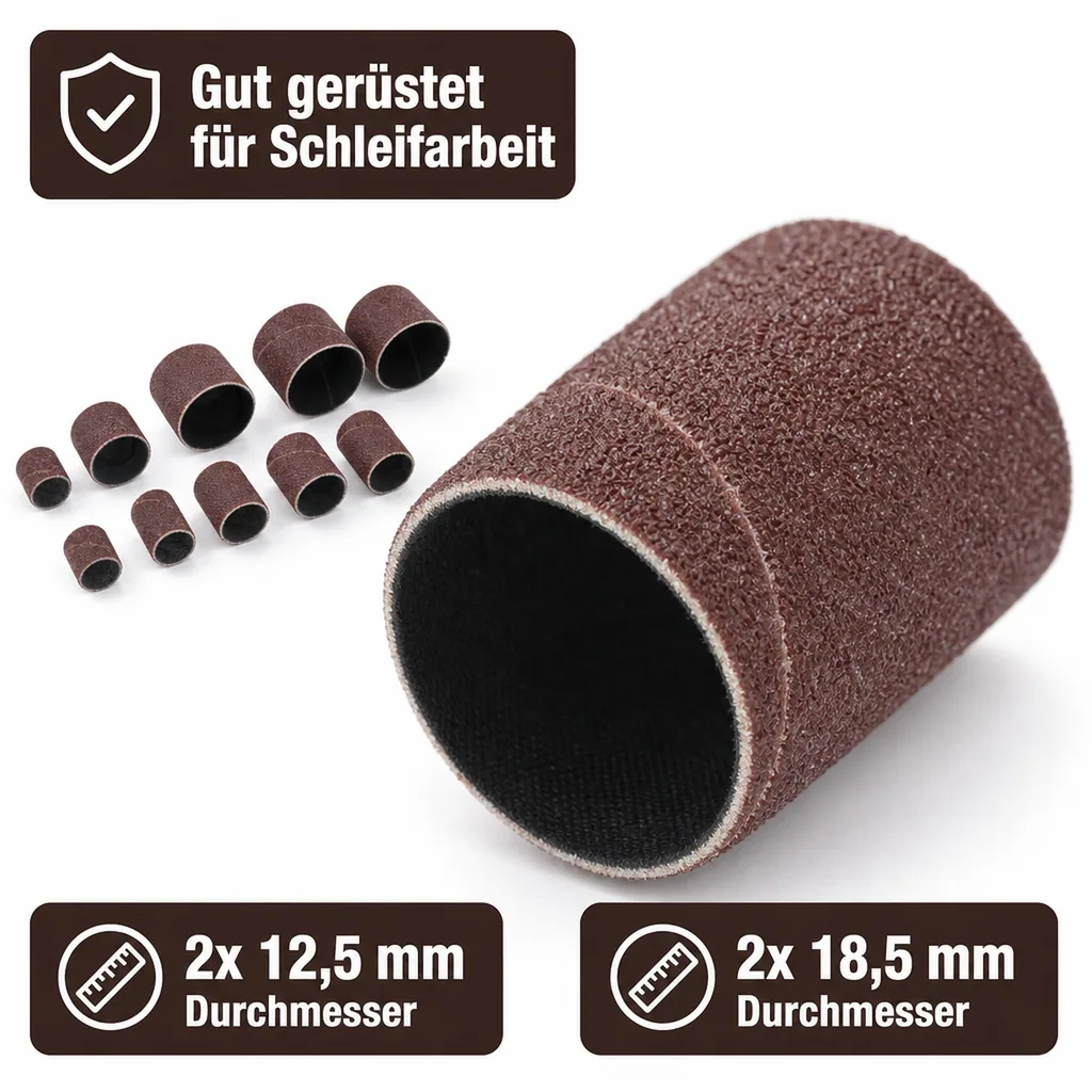 Schleifring Set 10-teilig