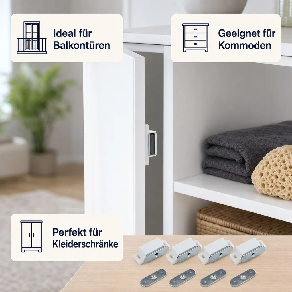 Magnetschnapper - Set, 4-teilig