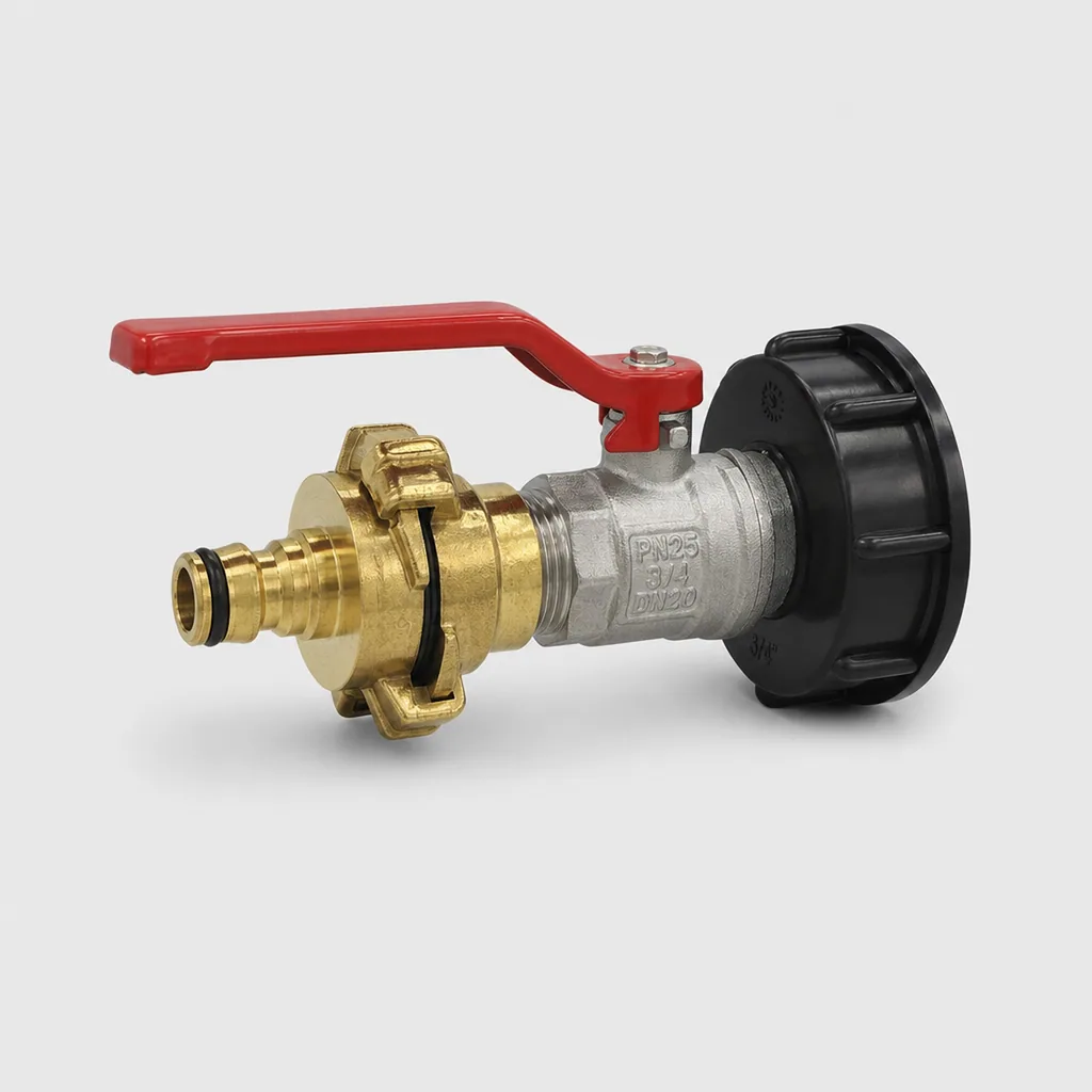 IBC Adapter S60x6, mit GeKA Kupplung