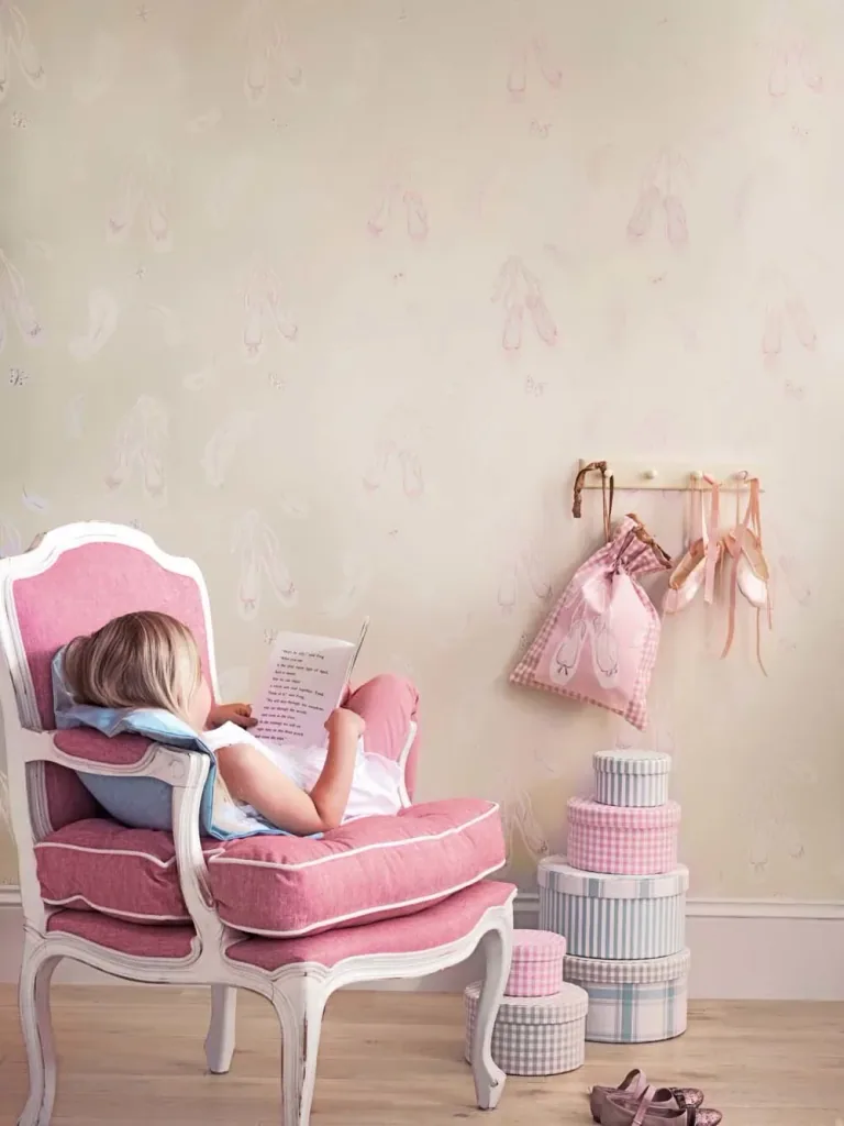 Little Sanderson Abracazoo Tapete Ballettschuhe rosa