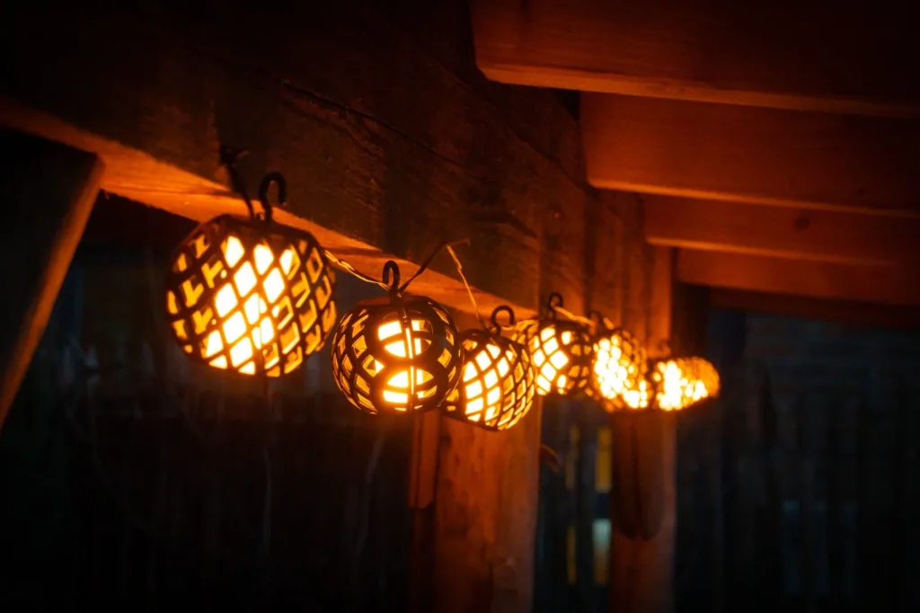 Solar-Lichterkette "Feuerball"