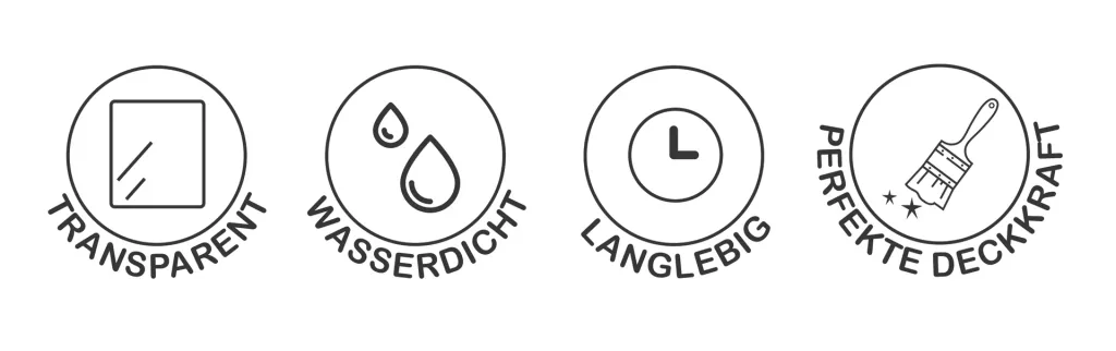 Transparente wasserdichte Dichtungsmasse 1 kg