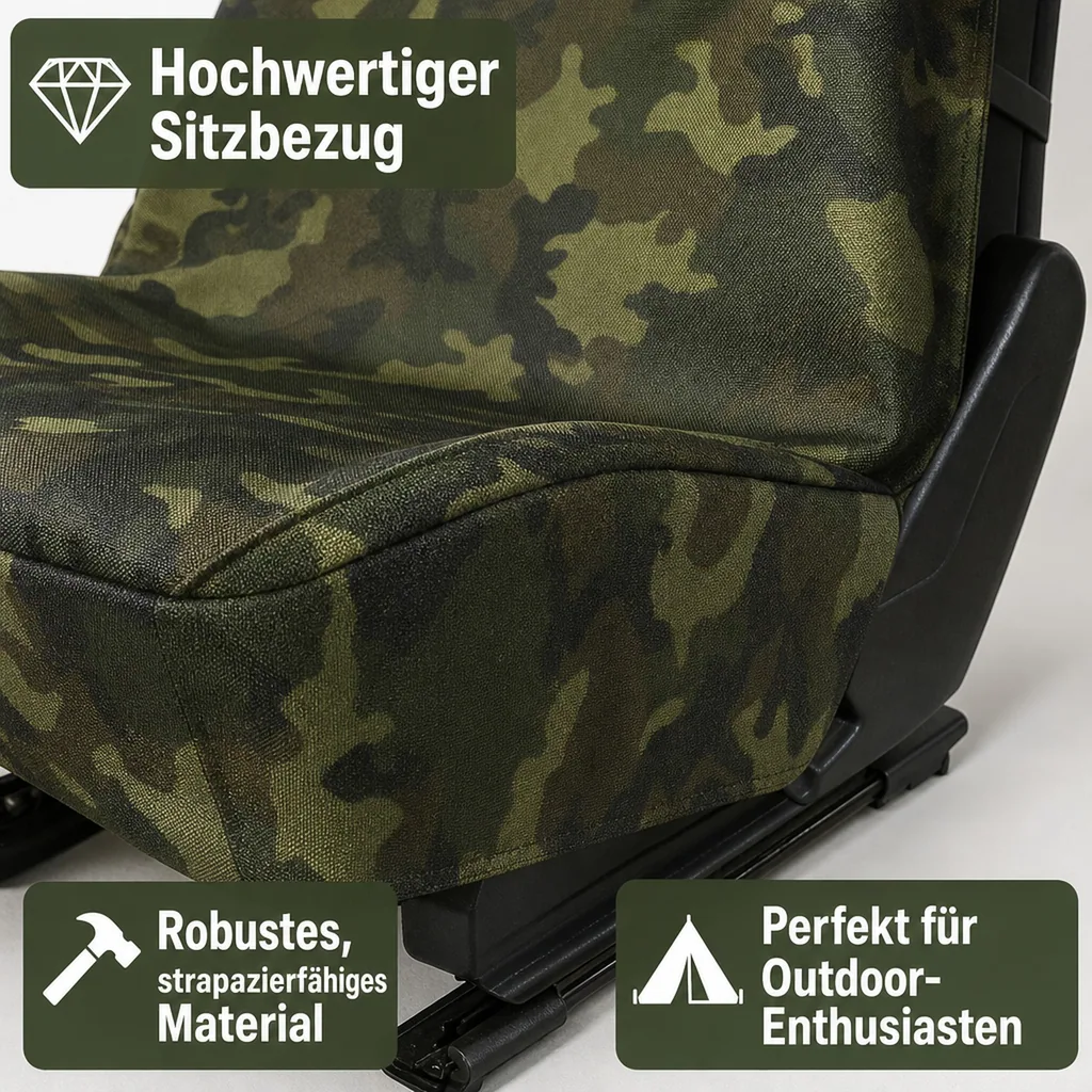 Sitzschoner Camouflage