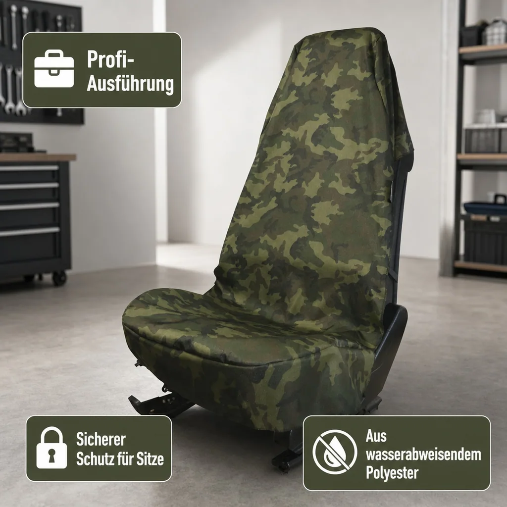 Sitzschoner Camouflage