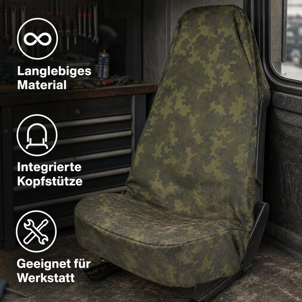 Sitzschoner Camouflage