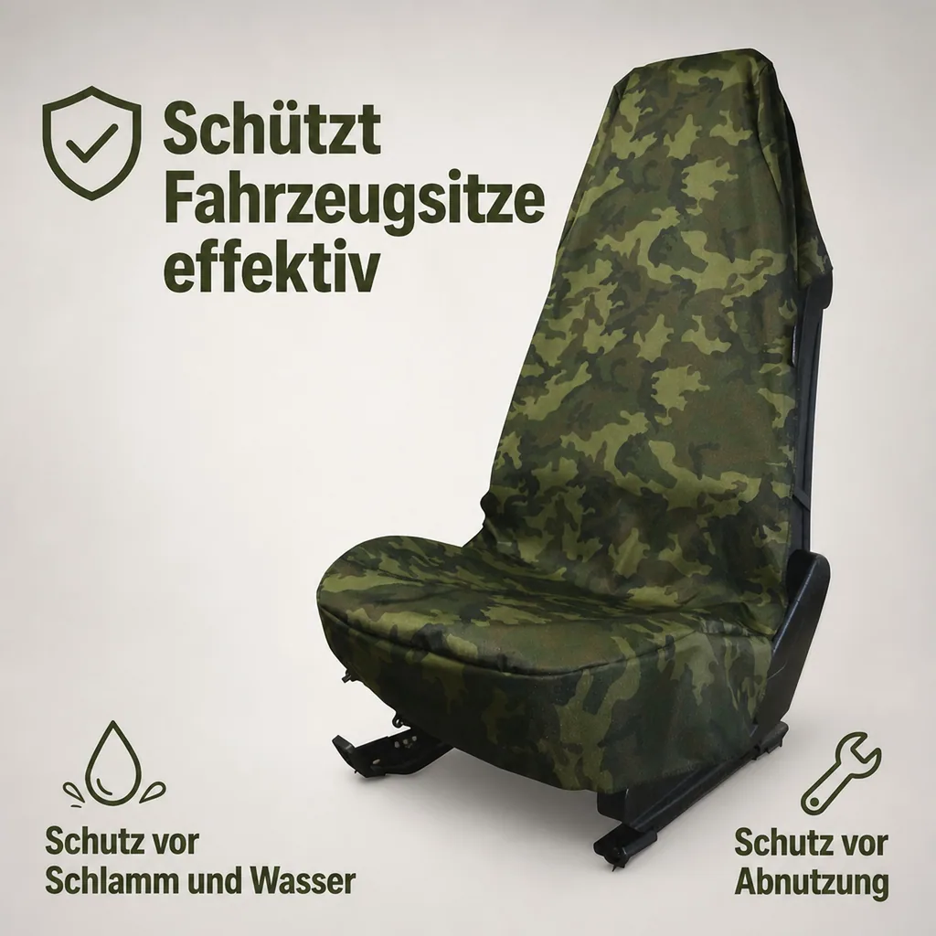 Sitzschoner Camouflage
