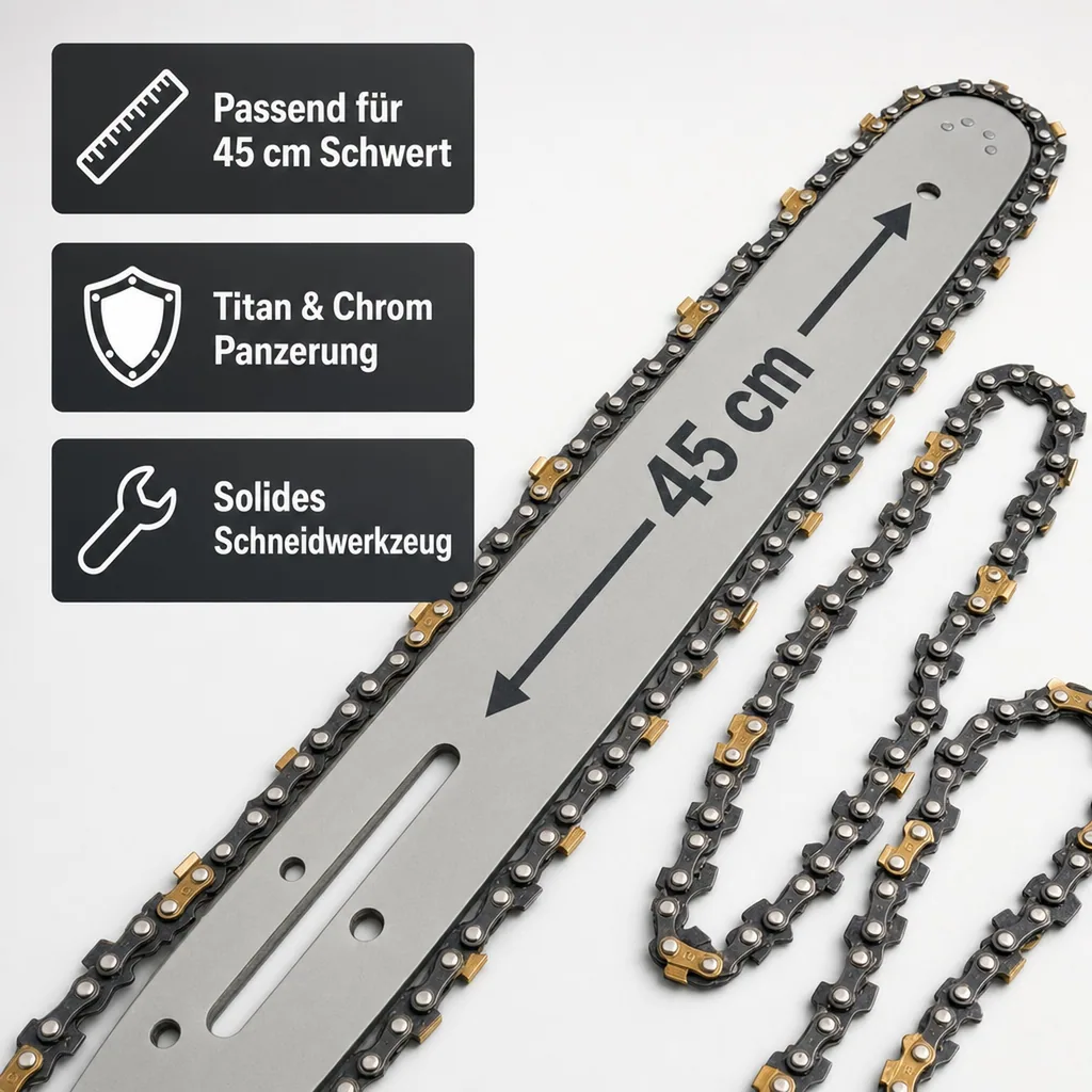 Sägekette "Titan" für 45 cm Schwert