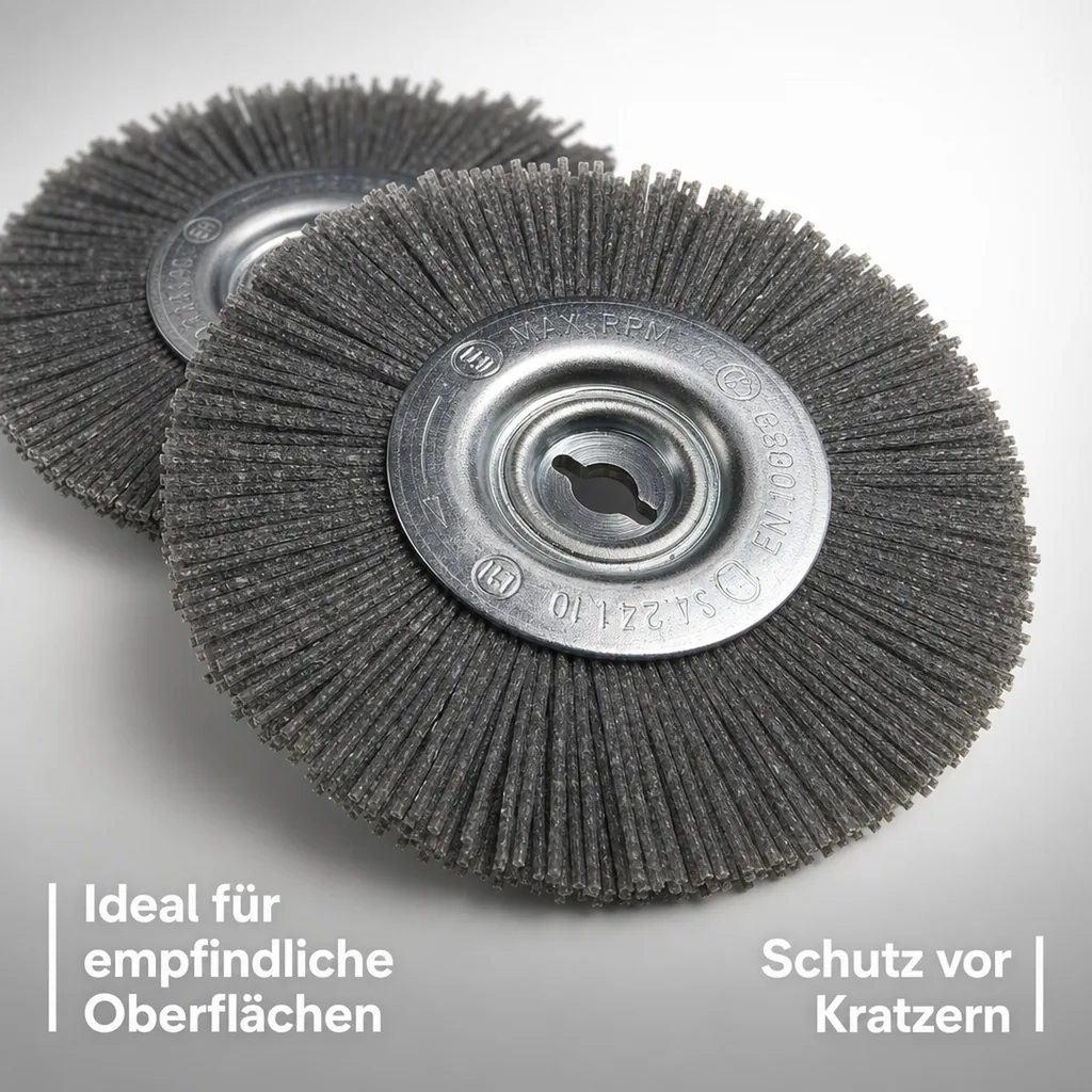 Fugenbürsten, Nylon, 2er Set zu 968744 2 in 1 Fugenturbo mit Fangbox