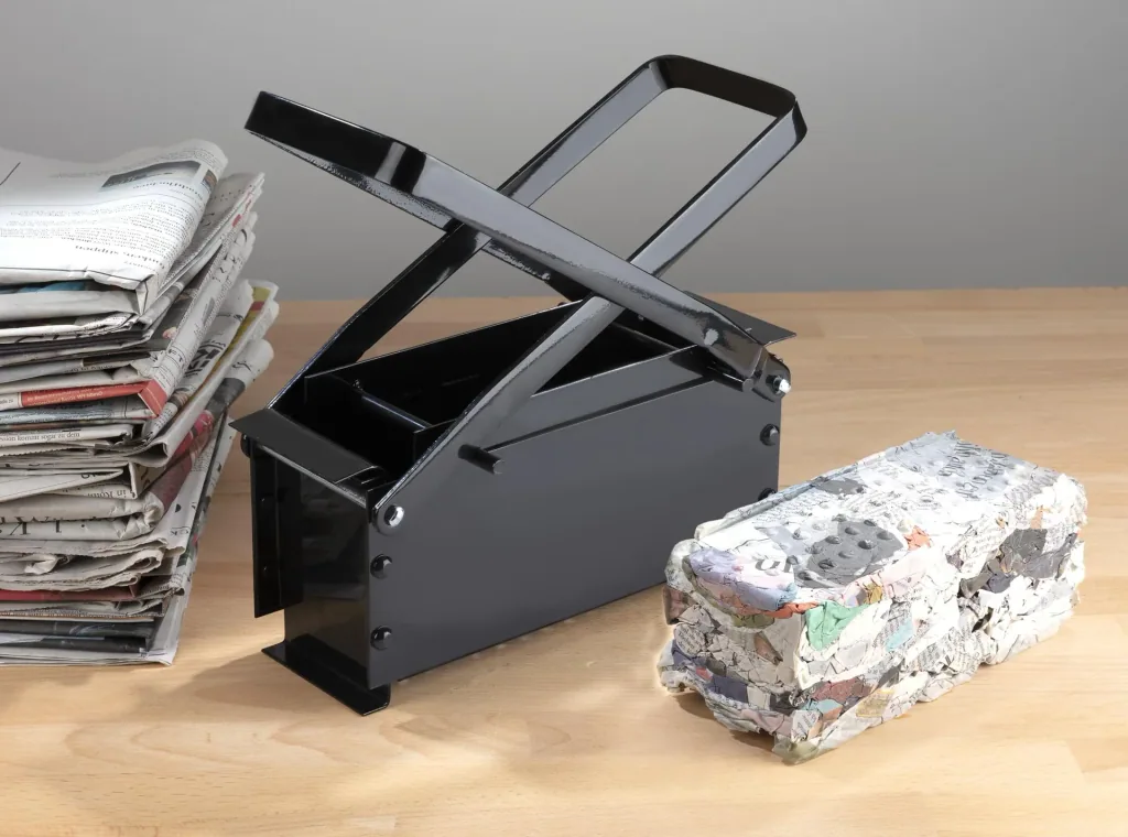 Papierpresse aus Stahl