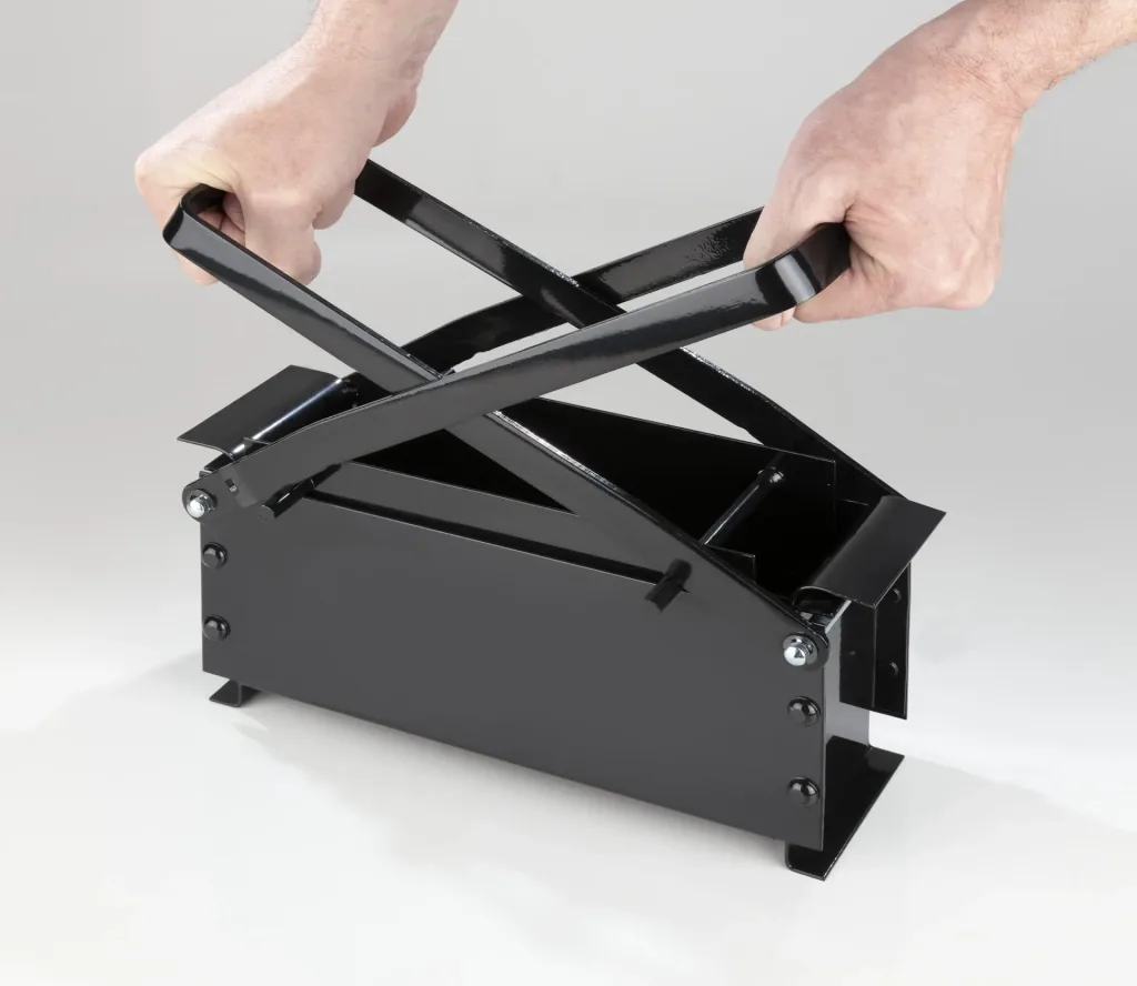 Papierpresse aus Stahl