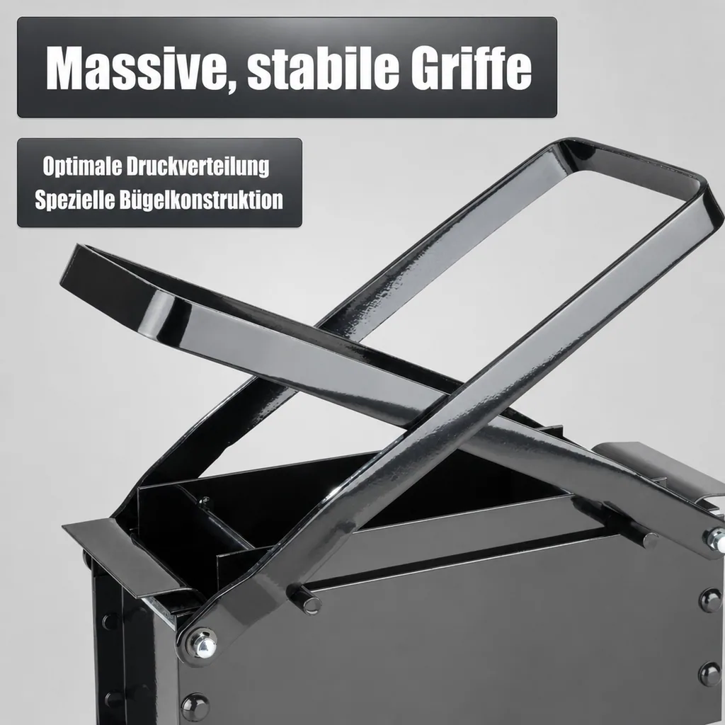 Papierpresse aus Stahl