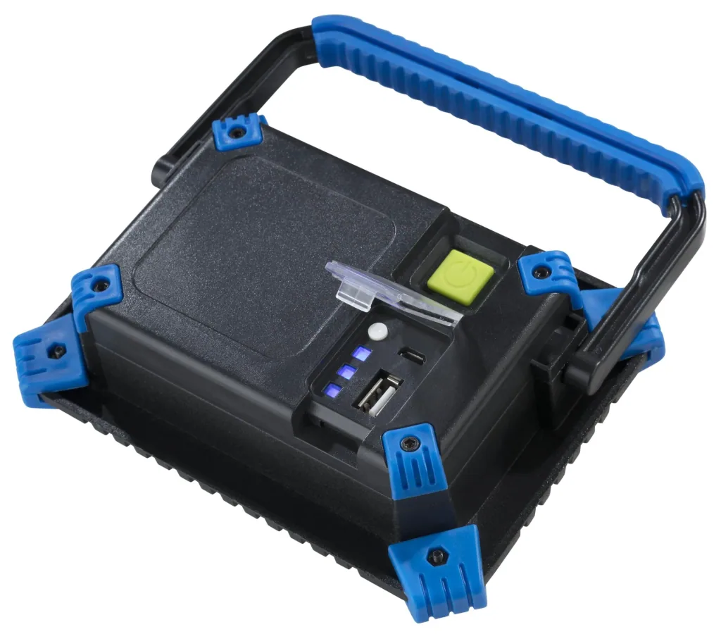 LED Akku Fluter 20 Watt COB mit Powerbank