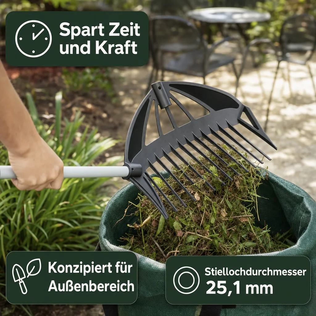 Hof & Gartenschaufel groß 3-in-1