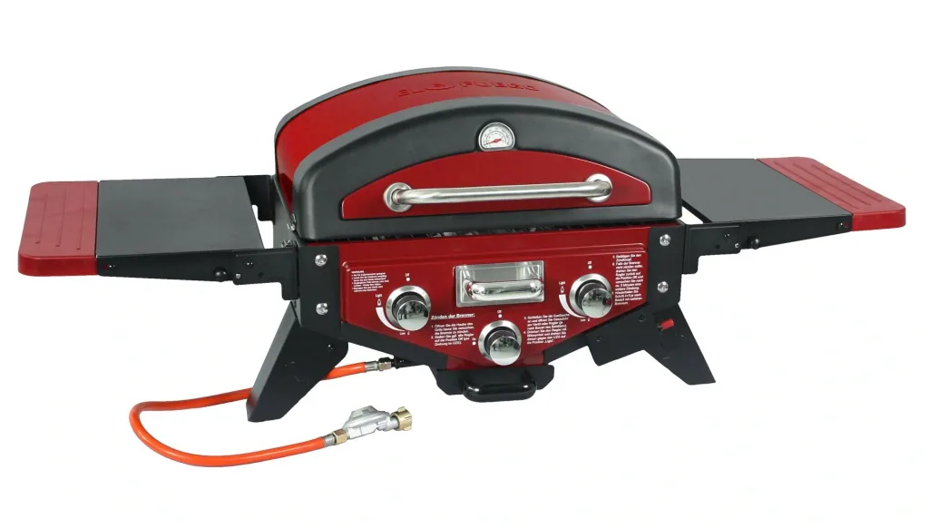 Tischgasgrill "Medison" rot