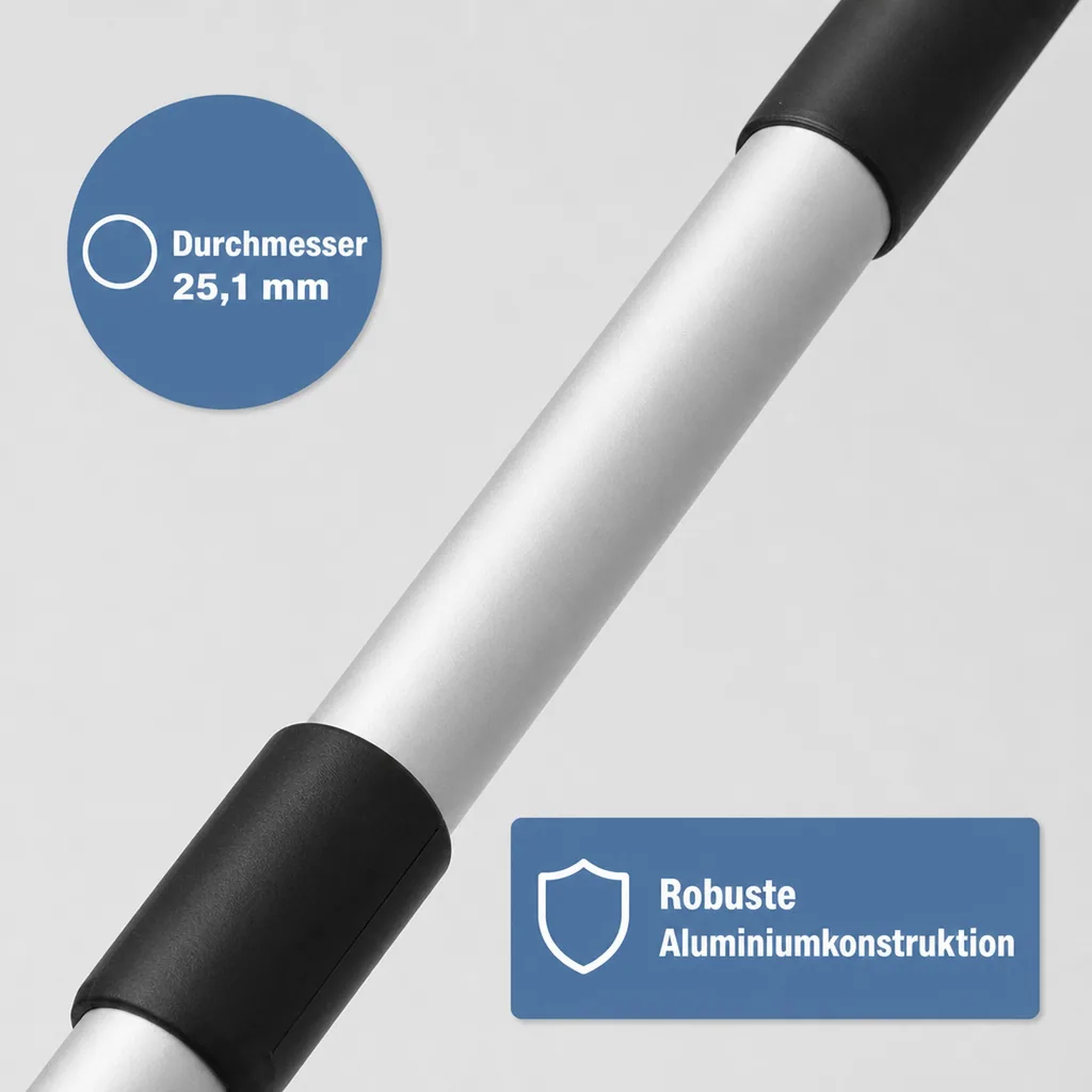 Aluminium- Teleskopgriff 120 cm zu Art.922152