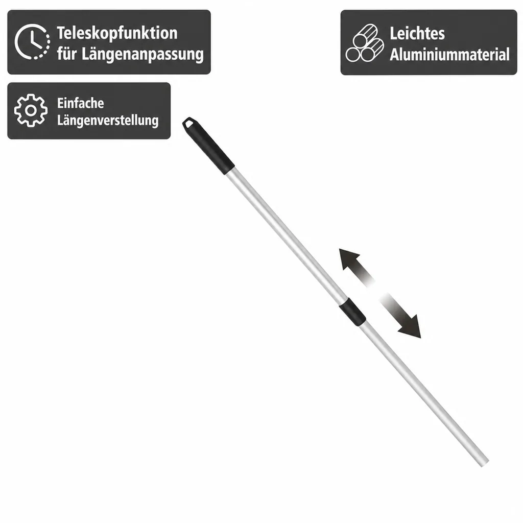 Aluminium- Teleskopgriff 120 cm zu Art.922152