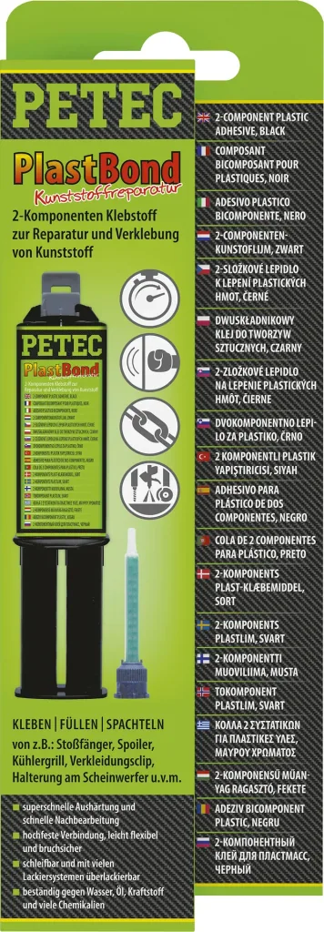 PlastBond, Kunststoffreparatur schwarz, 24 ml