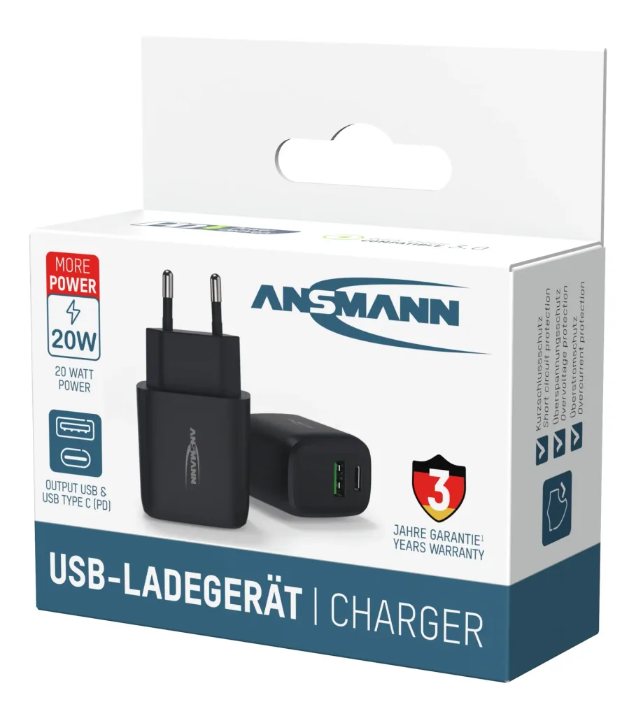 Home Charger HC218PD schwarz