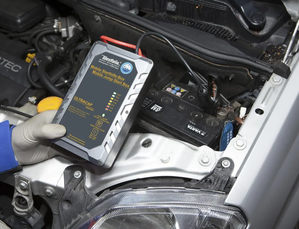 Mobile Starthilfe Box " Jump Starter " - ULTRACAP MSB300A