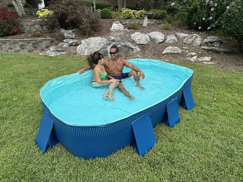 Faltbarer Pool Groß