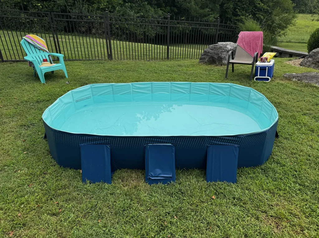Faltbarer Pool Groß