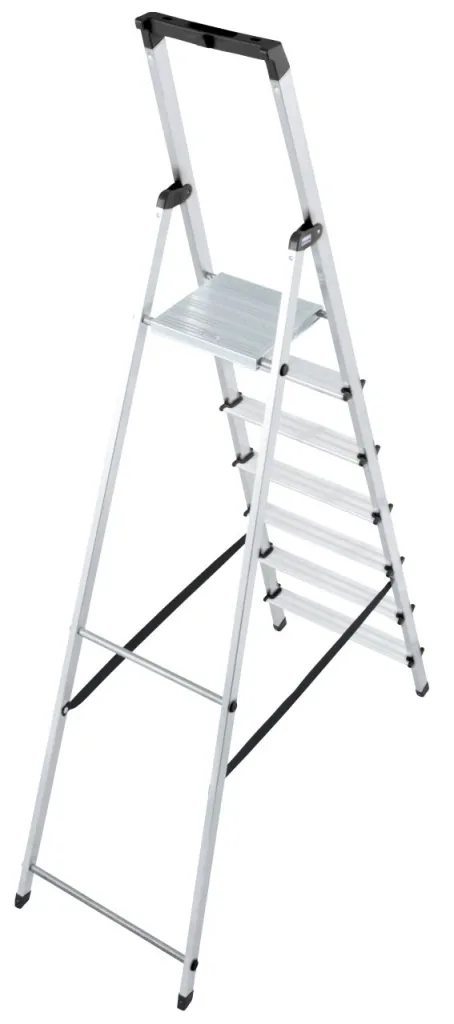 „SOLIDY“ STUFEN-STEHLEITER  7 STUFEN