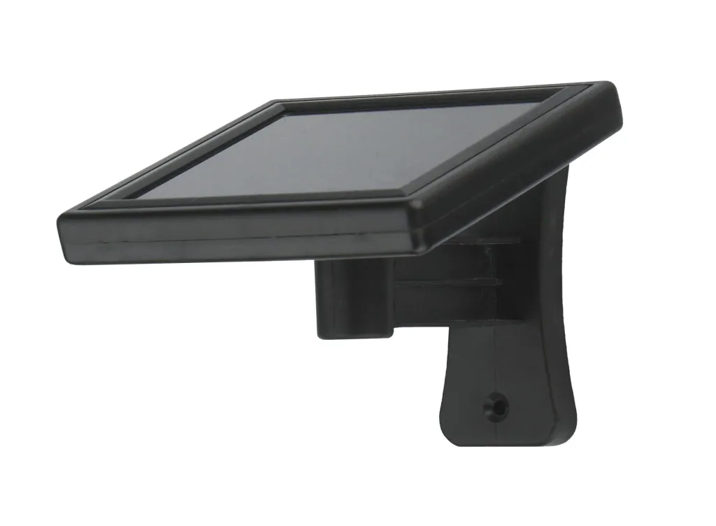 LED Wandleuchte mit separatem Solarpanel und Bewegungsmelder