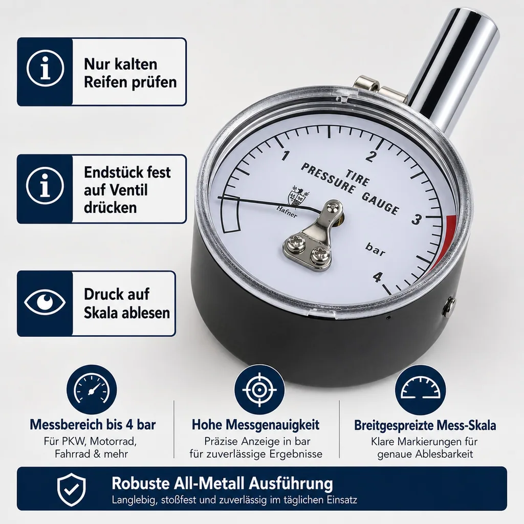 Reifen Luftdruckprüfer