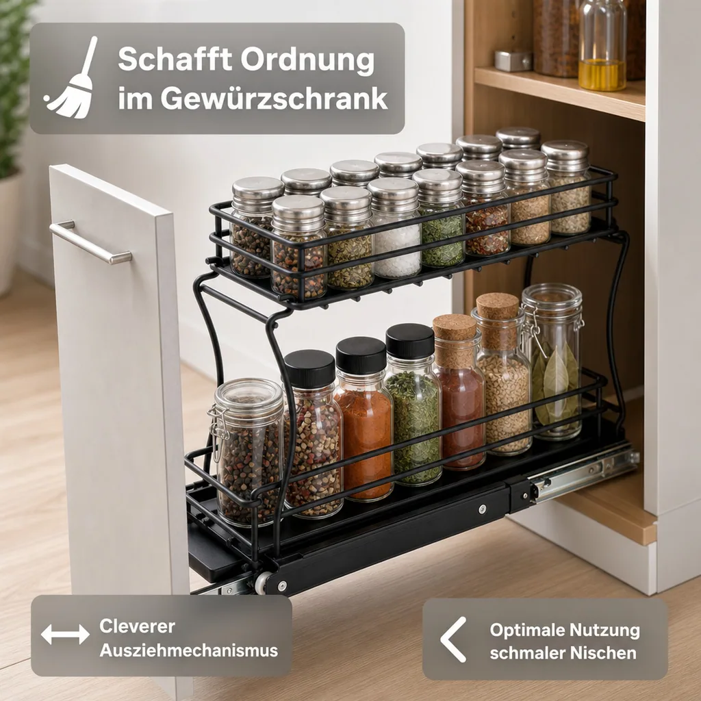 Gewürzregal ausziehbar