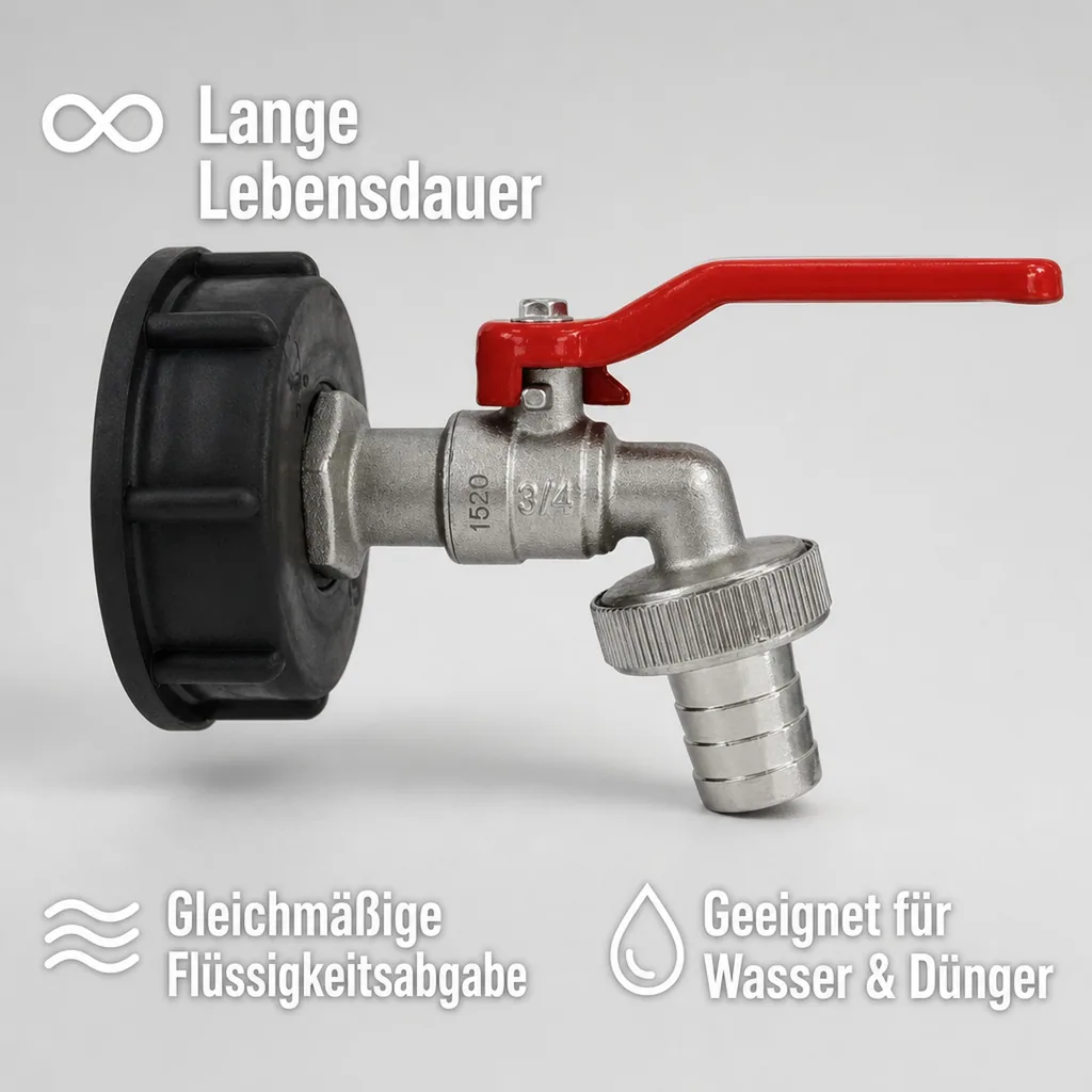 IBC Anschlusshahn 3/4 "