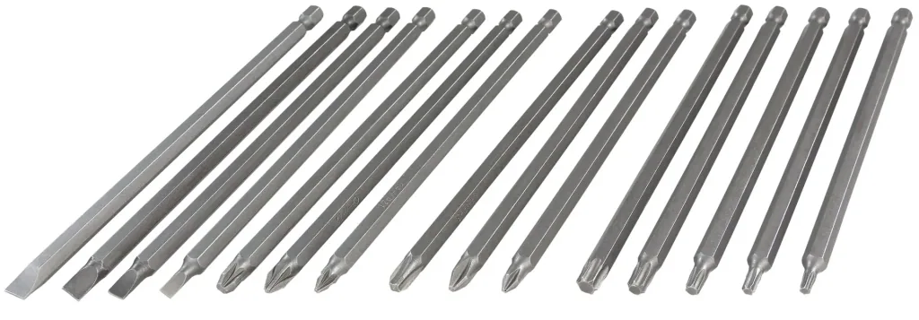 Bits-Satz 150 mm 15-teilig, extra lang