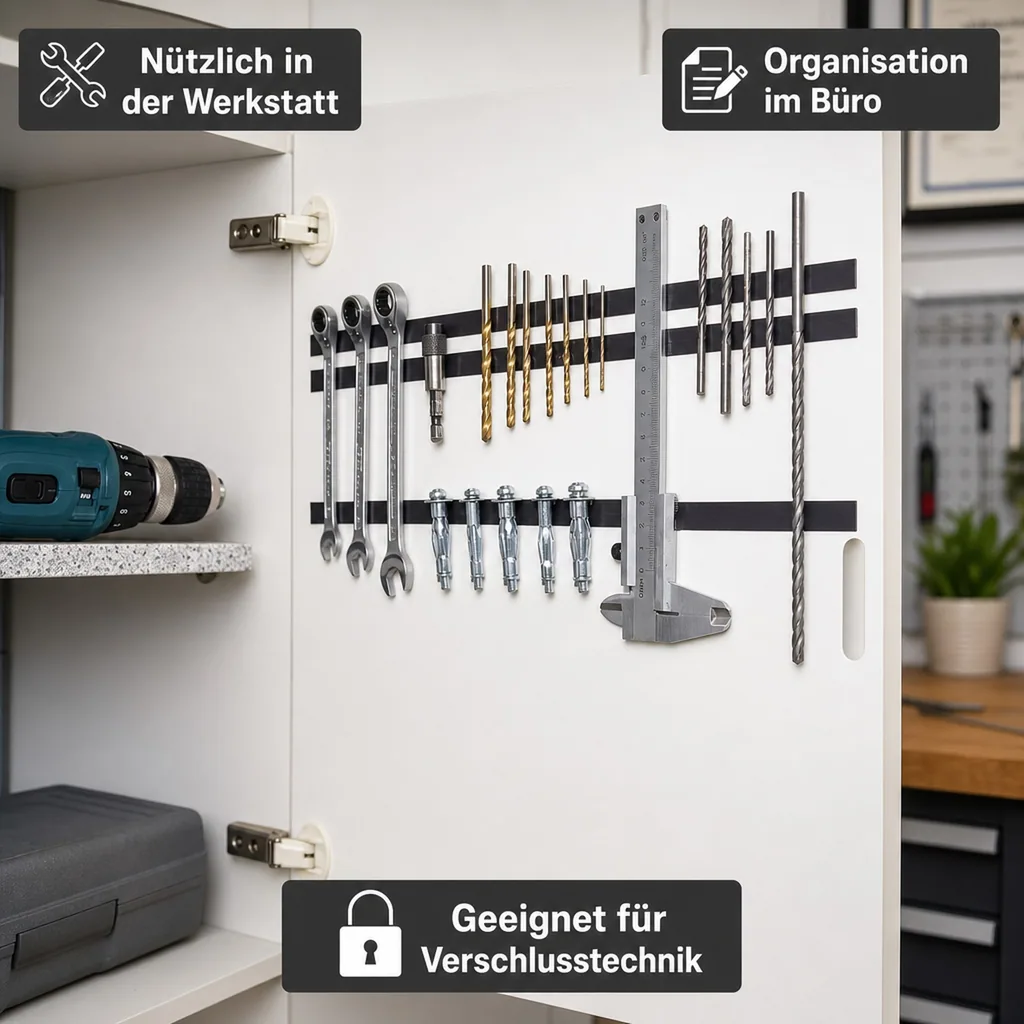 Selbstklebendes Magnetband 10 m