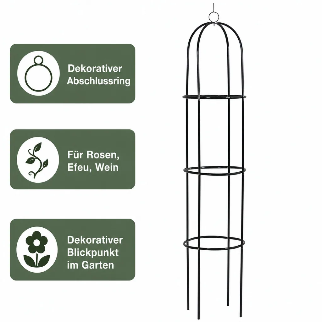Rank-Obelisk Ø 40 x 190 cm