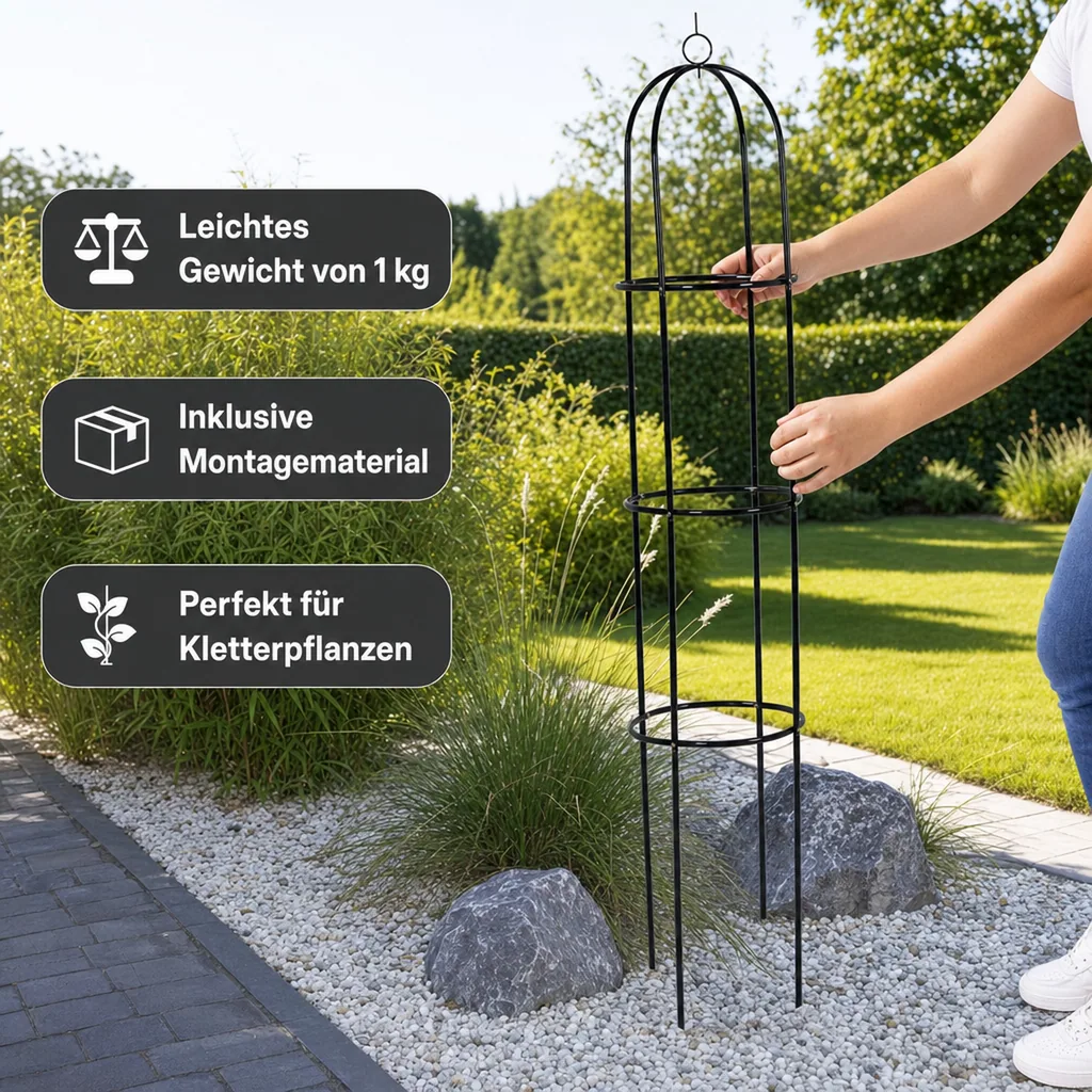 Rank-Obelisk Ø 40 x 190 cm