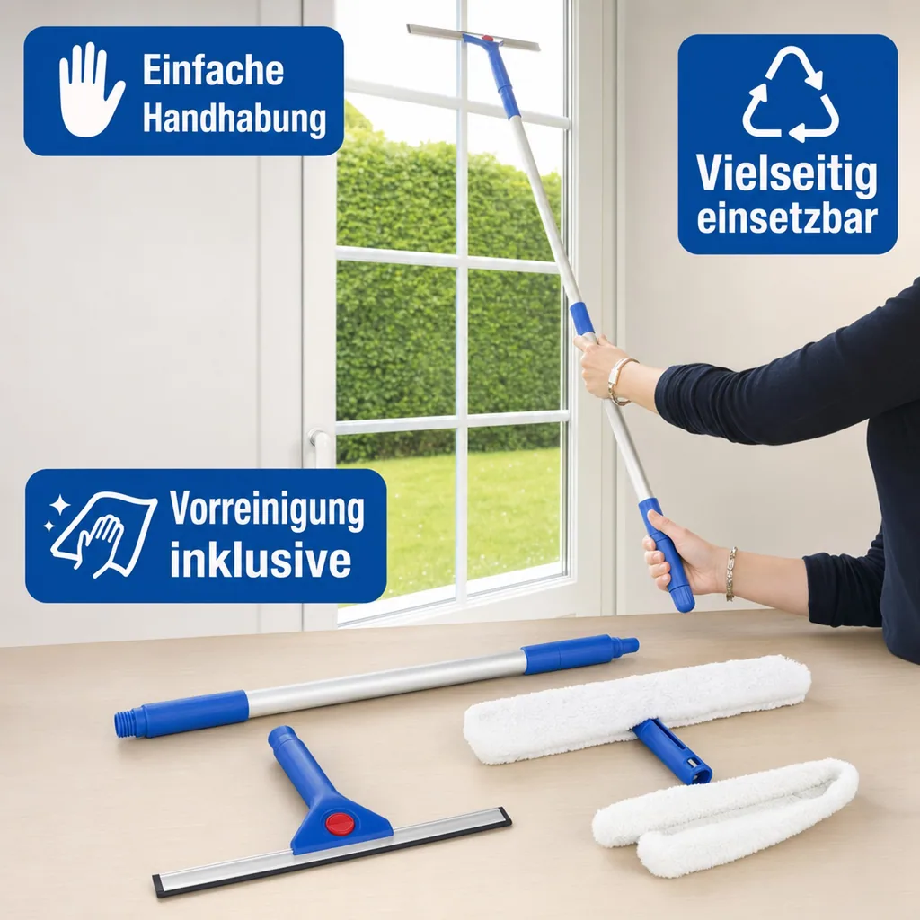 Fenster Reinigungsset "Professional", 5-teilig