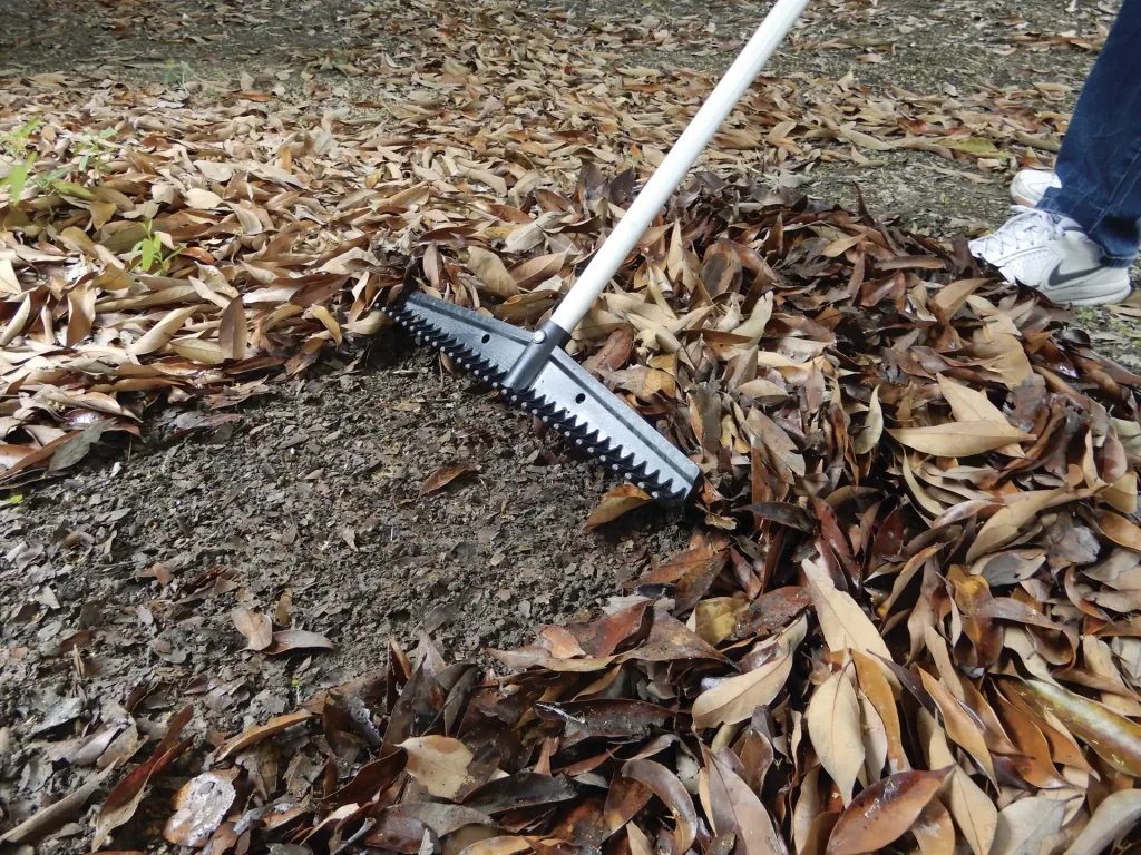 2 in 1 Gartenharke XXL (Griff nicht enthalten)
